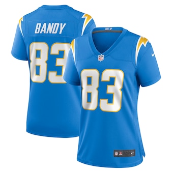 womens nike michael bandy powder blue los angeles chargers p